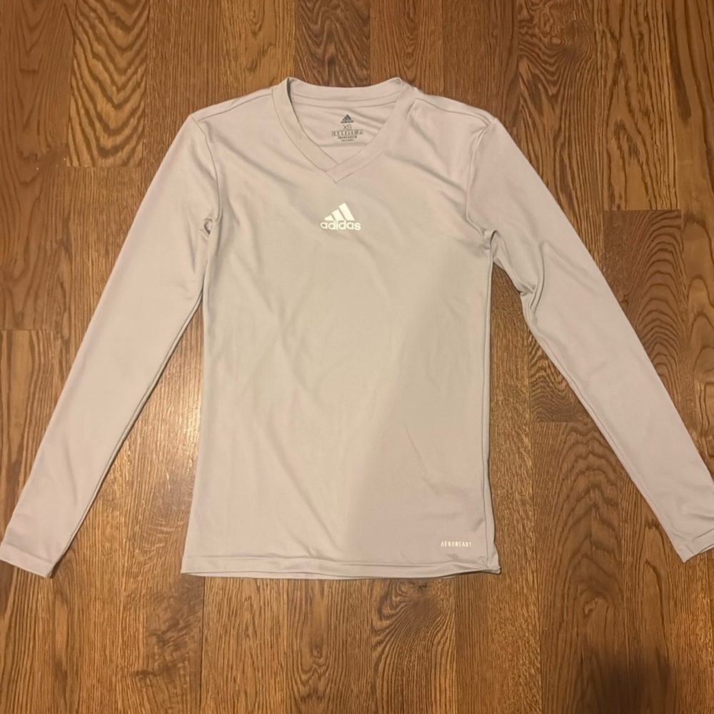 Adidas AEROREADY Gray Compression Undershirt Men’s XS